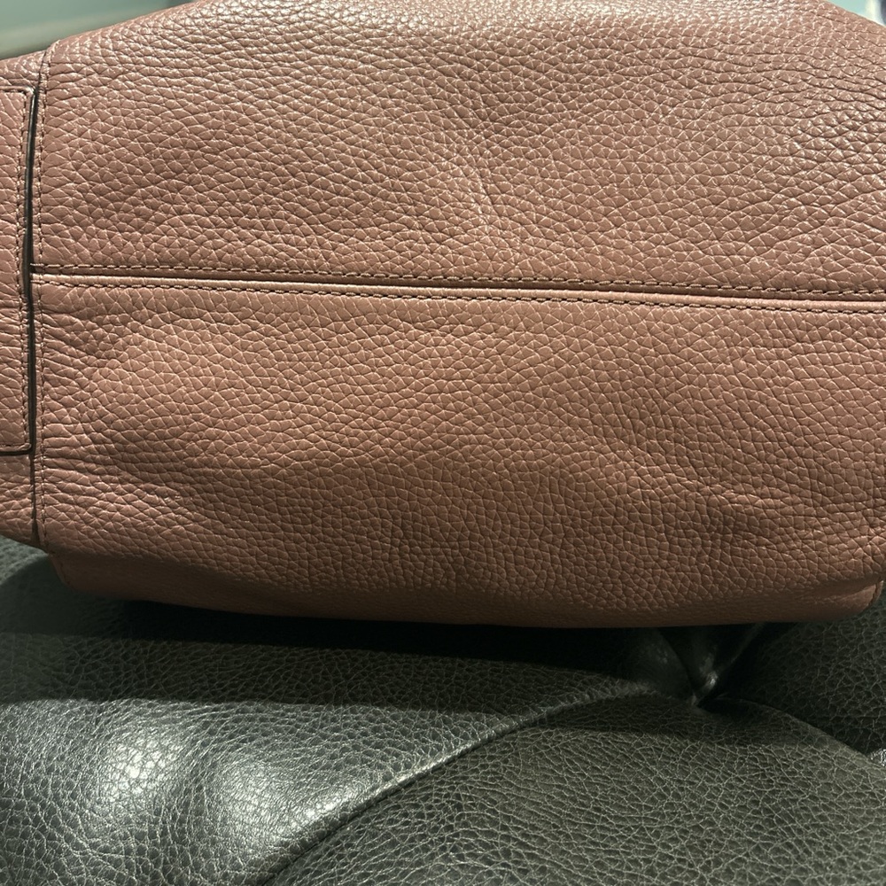 Michael Kors Naomi Pebbled Leather Shoulder Bag With Braided Strap - Picture 6 of 7